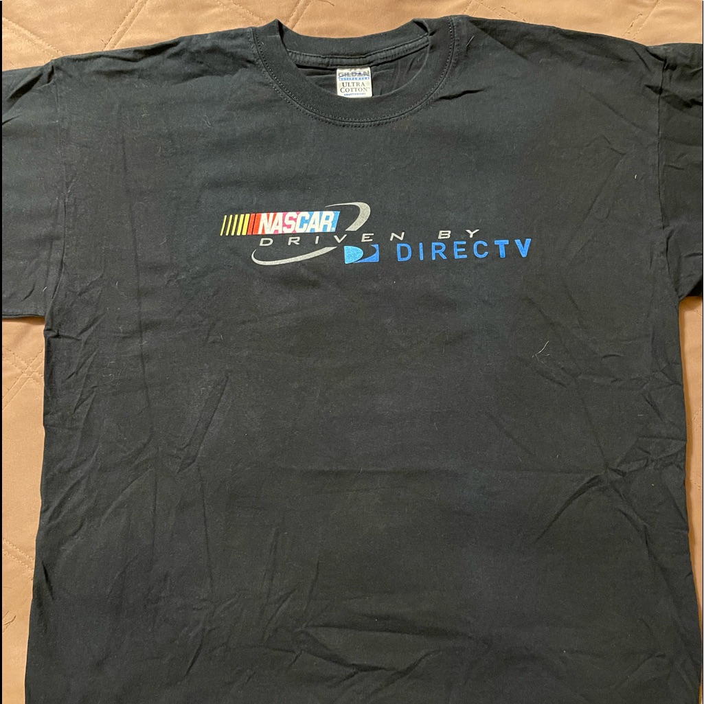 Rare Directv Nascar Hotpass Promotional T-Shirt